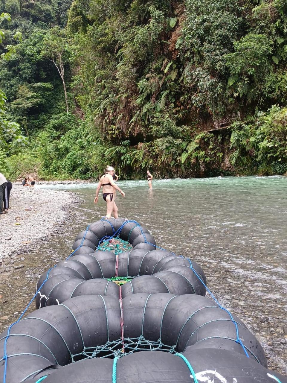 Landak River Guest House Only Trekking With Us Bukit Lawang Exterior photo
